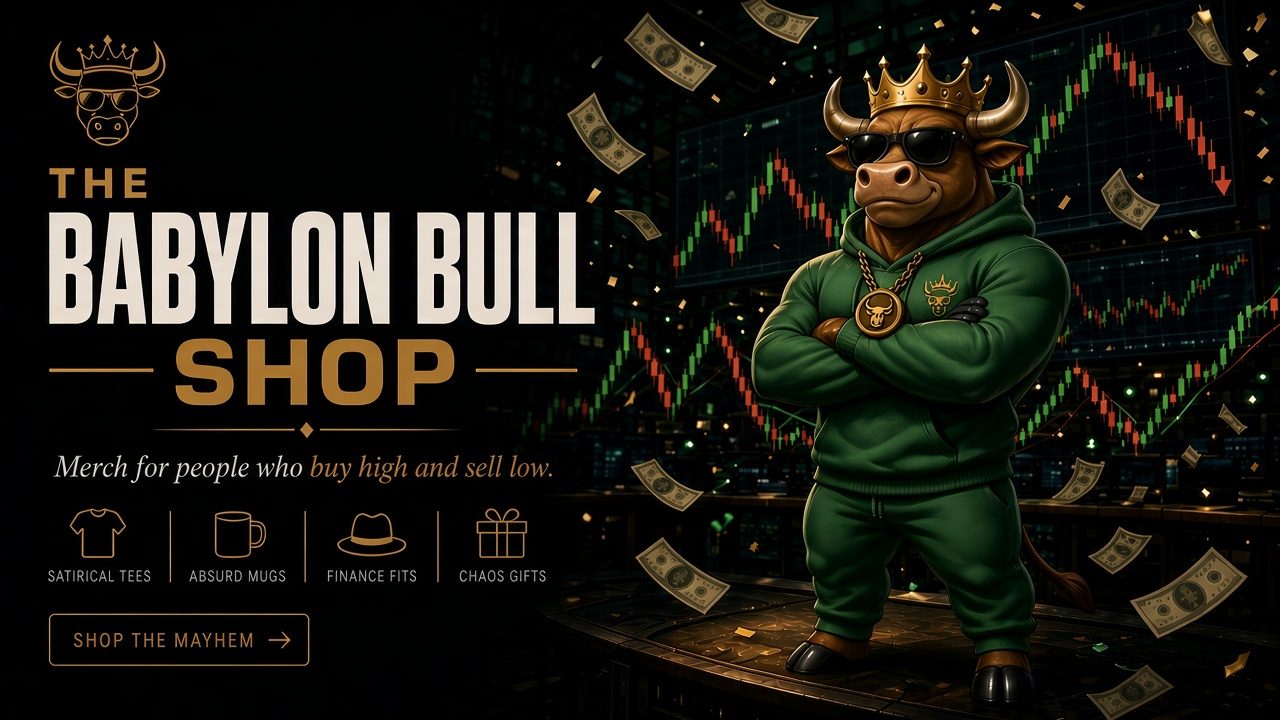 The Babylon Bull merch — shop the collection